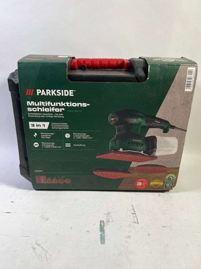 PARKSIDE PMFS 200 C3 Multifunktionsschleifer 3 in 1 Schleifer Schleifmaschine Neuwertig 1 - toolbrothers