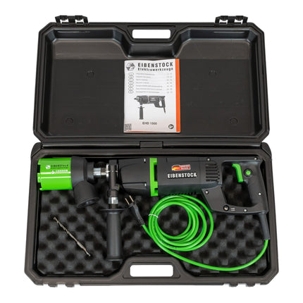 Eibenstock EHD 1500 Set Diamant Trocken Kernbohrmaschine 1500 W 03E13000 bis 82 mm Koffer 2 - toolbrothers