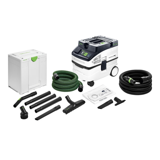 Festool CT 15 CLEANTEC Absaugmobil 1200 Watt 15 l 578327 8 tlg Handwerker Reinigungsset 577258  0 - toolbrothers