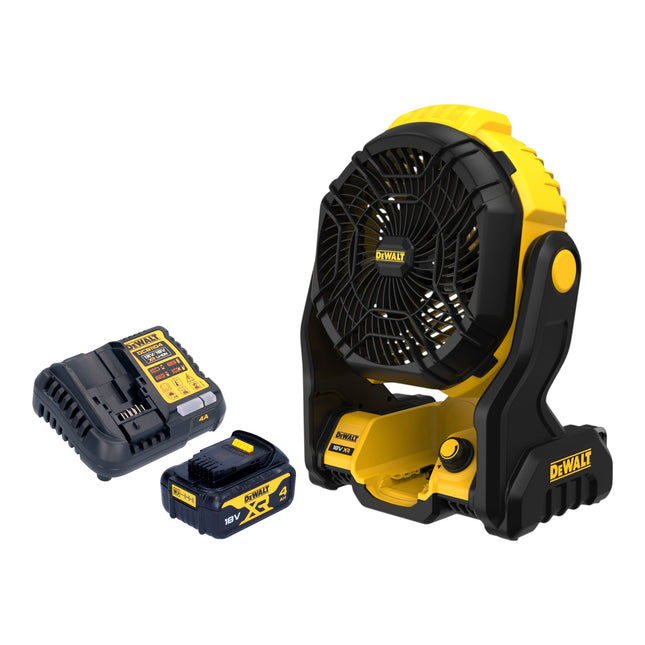 DeWalt DCE 512 M1 Akku Ventilator 18 V 1x Akku 4 0 Ah Ladegeraet 0 - toolbrothers