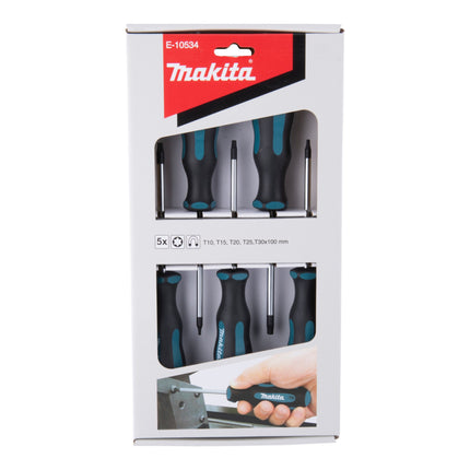 Makita Schraubendreher Set 5 teilig T10 T15 T20 T25 T30 E 10534  2 - toolbrothers