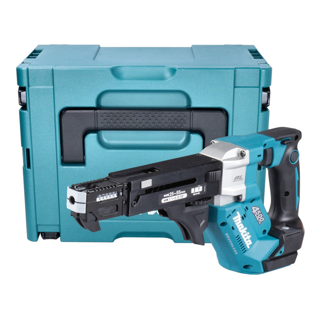 Makita DFR 552 ZJ Akku Magazinschrauber 18 V 25 55 mm Brushless Makpac ohne Akku ohne Ladegeraet 0 - toolbrothers