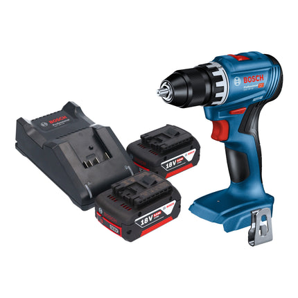 Bosch GSR 18V 45 Professional Akku Bohrschrauber 18 V 45 Nm Brushless 2x Akku 5 0 Ah Ladegeraet 0 - toolbrothers