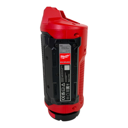 Milwaukee M12 SPEJSG2 0 Akku Baustellenlautsprecher 12 V 4933498433 Solo ohne Akku ohne Ladegeraet 2 - toolbrothers