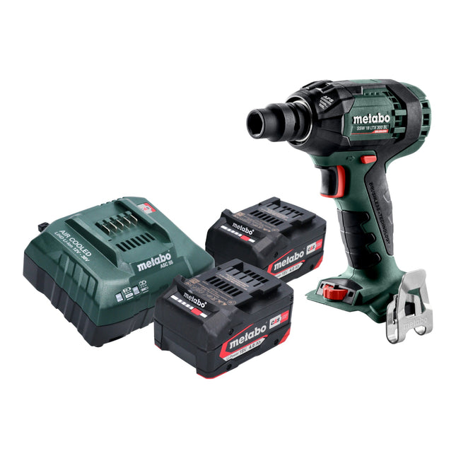 Metabo SSW 18 LTX 300 BL Akku Schlagschrauber 18 V 300 Nm 1 2 Brushless 2x Akku 4 0 Ah Ladegeraet 0 - toolbrothers