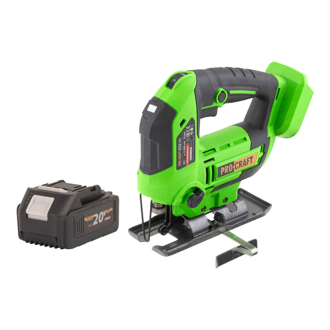 Procraft ST22 Akku Stichsaege 20 V 80 mm Brushless 1x Akku 4 0 Ah ohne Ladegeraet 0 - toolbrothers
