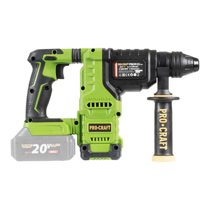 Procraft PHA30 bb c Akku Bohrhammer 20 V 2 8 J SDS plus Brushless Koffer ohne Akku ohne Ladegeraet 3 - toolbrothers