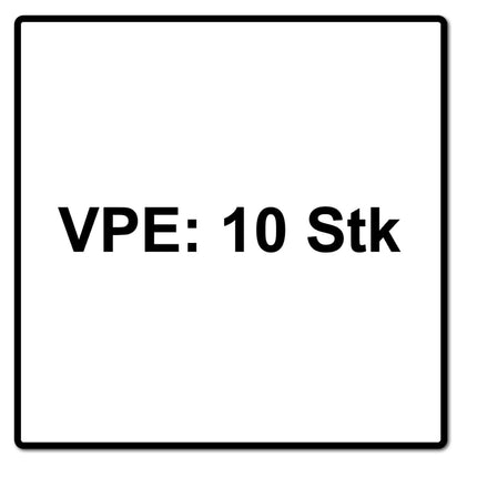 Komet Säbelsägeblatt PALLETS 225mm 10tpi 10 Stk. ( 2x 501.360 ) HSS-Bi-Metall - Toolbrothers