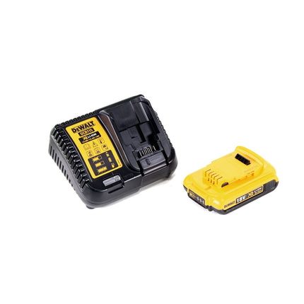 Dewalt DCS 373 D1 Akku Metall Kreissäge 18 V 140 mm + 1x Akku 2,0 Ah + Ladegerät + Sägeblatt + TSTAK - Toolbrothers