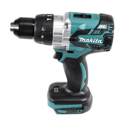 Makita DHP 481 SFX4 Akku Schlagbohrschrauber 18V 115Nm + 1x Akku 3,0Ah + Ladegerät + 70tlg. Bit Bohrer Set + Koffer