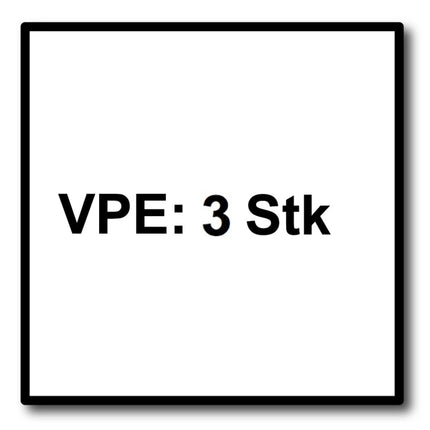 Bosch T 301 CHM 3x Stichsägeblatt Clean for Plastic Composites 117/3,3mm ( 2608667450 ) Long Life