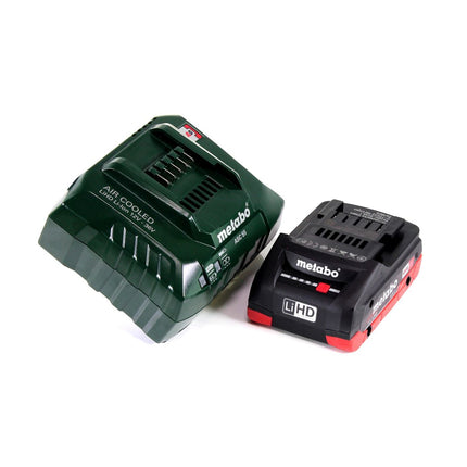 GRATIS 3 Jahre Full Service Rundum Schutz Metabo SCV 18 LTX BL 1.6 Akku Blechschere 18 V Brushless + 1x LiHD Akku 4,0 Ah + Ladegerät + MetaLoc