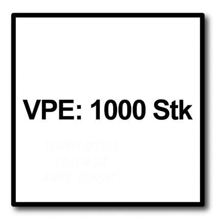 Meisterling Terrassenschrauben 6x100 mm 1000 Stück ( 5x 010010000051 ) CUT Spitze 90° Linsen Senkkopf mit Torx 2/3 Grobgewinde VA Edelstahl