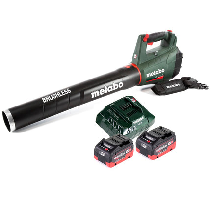 Metabo LB 18 LTX BL Akku Laubbläser 18 V Brushless + 2x Akku 5,5 Ah + Ladegerät