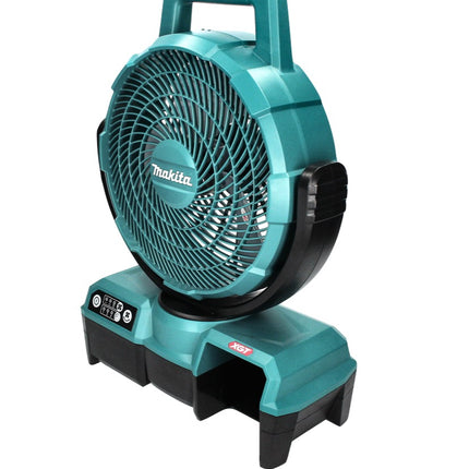 Makita CF 001 GM2 Akku Lüfter XGT 40 V max. 235 mm Ventilator Netzbetrieb + 2x Akku 4,0Ah + Ladegerät
