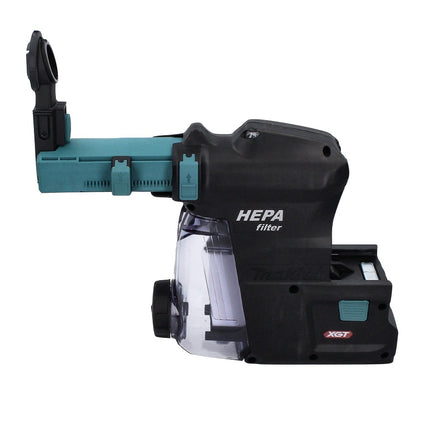 Makita HR 004 GZ01 Akku Kombihammer 40 V max. 2,8 J SDS plus XGT Brushless + DX 14 Staubabsaugung + Makpac - ohne Akku, ohne Ladegerät