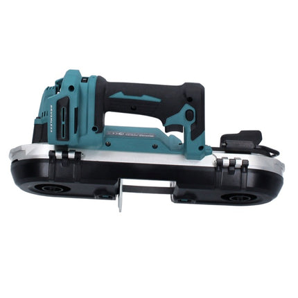 Makita DPB 183 RF1 Akku Bandsäge 18 V 66 mm Brushless + 1x Akku 3,0 Ah + Ladegerät