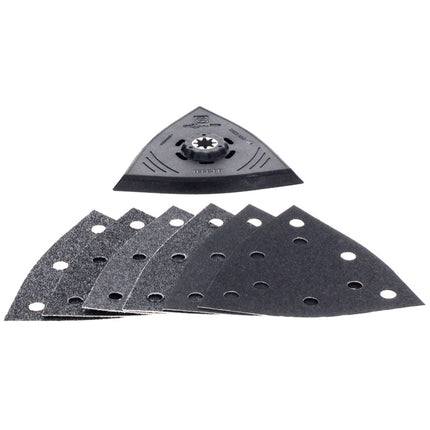 Oscilador FEIN MultiMaster MM 500 PLUS 350 W Starlock Plus (72296762000) + juego de platos lijadores + maletín