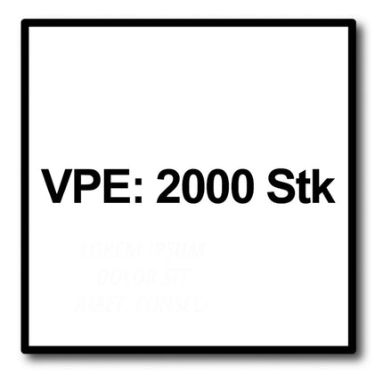 SPAX GIX-B Schnellbauschrauben 3,9 x 45 mm 2000 Stk ( 2x 1891170390456 ) Vollgewinde Trompetenkopf Nadelspitze Kreuzschlitz H2