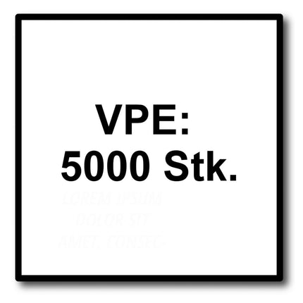 SPAX GIX-A Schnellbauschrauben 3,9 x 45 mm 5000 Stk ( 5x 1091170390456 ) Vollgewinde Trompetenkopf Kreuzschlitz H2 Nadelspitze Phosphatiert