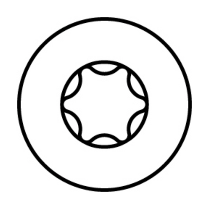 HECO MULTI MONTI plus F Schraubanker 6,0 x 60 mm 400 Stück ( 4x 48497 ) Betonschraube, Senkkopf, T-Drive, verzinkt blau, A2K