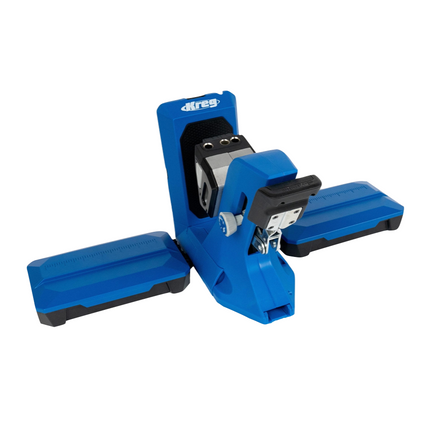 KREG Pocket Hole Jig 720 PRO Taschenloch Bohrschablone + Basis Station + Micro Bohrschablone + Stufenbohrer + Bit + Schrauben