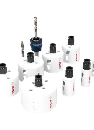 Bosch Progressor for Wood & Metal Elektriker Lochsägen Set 11 tlg. ( 2608594194 ) Bi Metall HSS - Toolbrothers