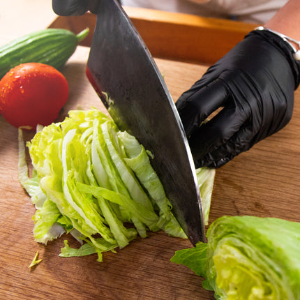 Nitril Einweg Handschuhe in Spenderbox Schwarz / Black 100 Stück Größe L / Large - nicht Steril