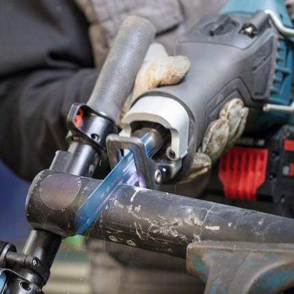 Bosch EXPERT Medium Thick Tough Metal S 1155 HHM Säbelsägeblatt 225 mm 10 Stk. ( 2608900376 ) Carbide Technology