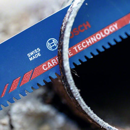 Bosch EXPERT Thick Tough Metal S 1155 CHC Säbelsägeblatt 225 mm 10 Stk. ( 2608900370 ) Carbide Technology
