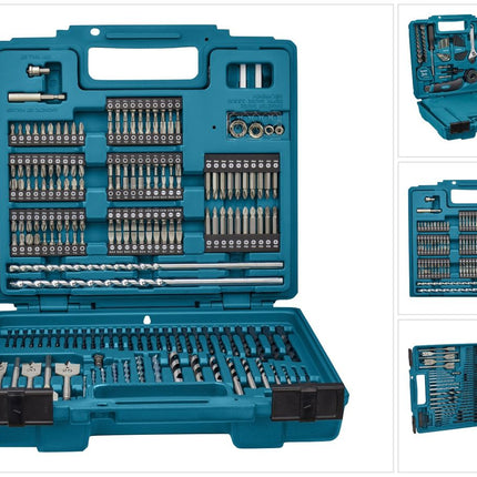 Makita Bit Bohrer Set 256 teilig ( E-11689 ) Bits / Bohrer / Steckschlüssel