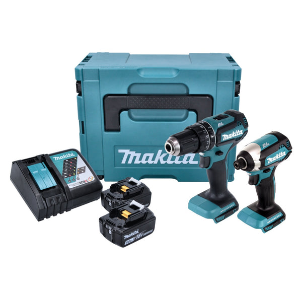 Makita DLX 2283 TJ cordless combo kit DHP 485 cordless impact