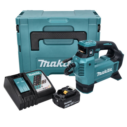 Makita DMP 181 RM1J Akku Kompressor 18 V 11,1 bar + 1x Akku 4,0 Ah + Ladegerät + Makpac
