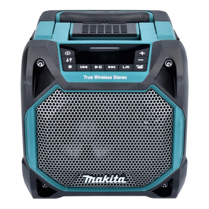 Makita DMR 203 RF1 Bluetooth Lautsprecher 12 V 18 V IP64 + 1x Akku 3,0 Ah + Ladegerät