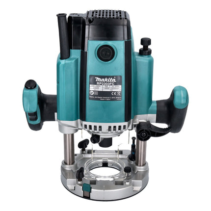 Makita RP 2303 FCXJ Oberfräse 2100 Watt 70 mm Hub + Anschlag + Makpac