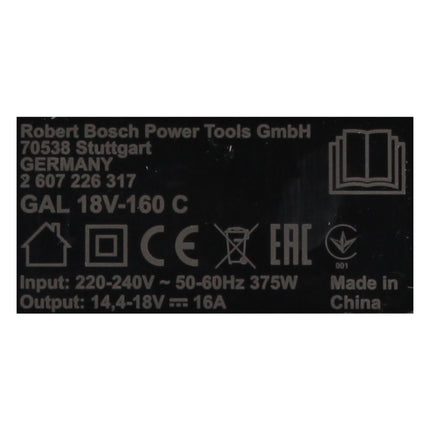 Bosch GAL 18V-160 C Professional Ladegerät 14,4 - 18 V 16 A ( 1600A019S5 )