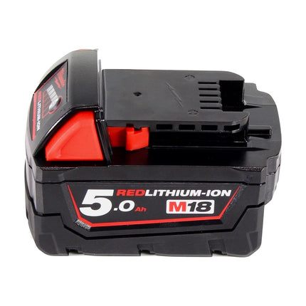 Milwaukee M18 HOAL-501 Akku LED Lampe Baustrahler 18 V 4000 lm + 1x Akku 5,0 Ah - ohne Ladegerät