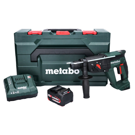 Martillo combinado sin cable Metabo KH 18 LTX 24 18 V 2,1 J SDS plus + 1x batería recargable 4,0 Ah + cargador + metaBOX