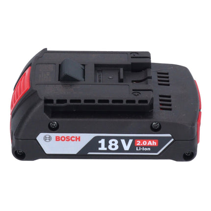 Bosch GWX 18V-10 Professional Akku Winkelschleifer 18 V 125 mm X-LOCK Brushless + 1x Akku 2,0 Ah + L-Boxx - ohne Ladegerät
