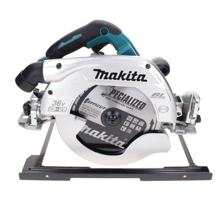 Makita DHS 900 CT Akku Handkreissäge 36 V ( 2x 18 V ) 235 mm Brushless + 2x Akku 5,0 Ah + Doppelladegerät