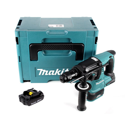 Makita DHR 243 Y1J Akku Bohrhammer 18 V Brushless + 1x Akku 1,5 Ah + Makpac - ohne Ladegerät - Toolbrothers