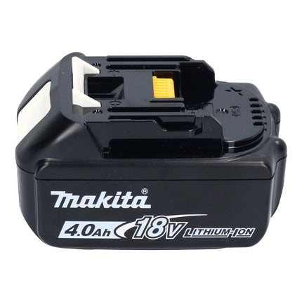 Makita DMR 055 M1 Akku Radio 18 V FM mit Laterne 360° Taschenlampe + 1x Akku 4,0 Ah - ohne Ladegerät
