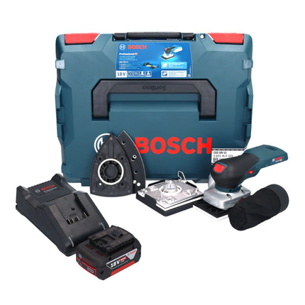Bosch GSS 18V-13 Akku Schwingschleifer 18 V + 1x Akku 5,0 Ah + Ladegerät + L-BOXX