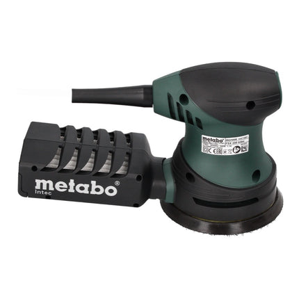 Metabo FSX 200 Intec 240 W Ponceuse excentrique 125 mm + 2x Filets de ponçage Toolbrothers SPIDER + Mallette