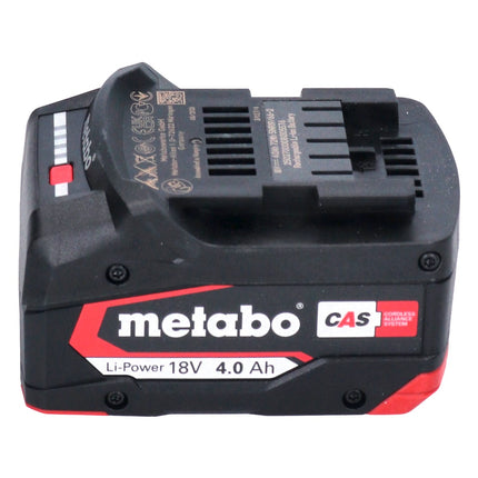 Metabo Basic Set 4x Li-Power Akkupack 18 V 4,0 Ah + Metabo SC 30 Ladegerät 12 - 18 V