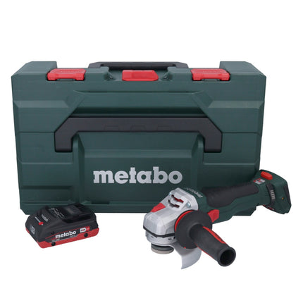 Metabo WB 18 LTX BL 15-125 Quick Akku Winkelschleifer 18 V 125 mm Brushless + 1x Akku 4,0 Ah + metaBOX - ohne Ladegerät