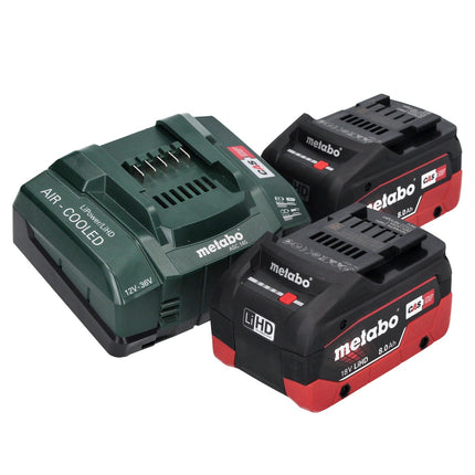 Metabo WPB 18 LT BL 11-125 Quick Akku Winkelschleifer 18 V 125 mm Brushless + 2x Akku 8,0 Ah + Ladegerät + metaBOX - Toolbrothers