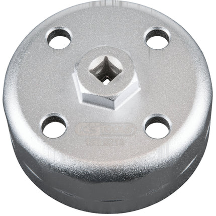 KS TOOLS 3/8" Ölfilterschlüssel, SW 88,8mm, 15 Flächen ( 150.9213 ) - Toolbrothers