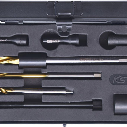 KS TOOLS Universal Glühkerzen-Ausbohrsatz M10 x 1,25 ( 152.1610 ) - Toolbrothers