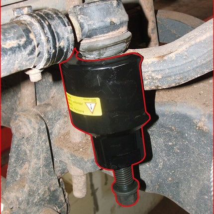 KS TOOLS Vibro-Impact Universal-Kugelgelenk-Abzieher-Glocke 32 x 90 mm ( 450.0061 ) - Toolbrothers